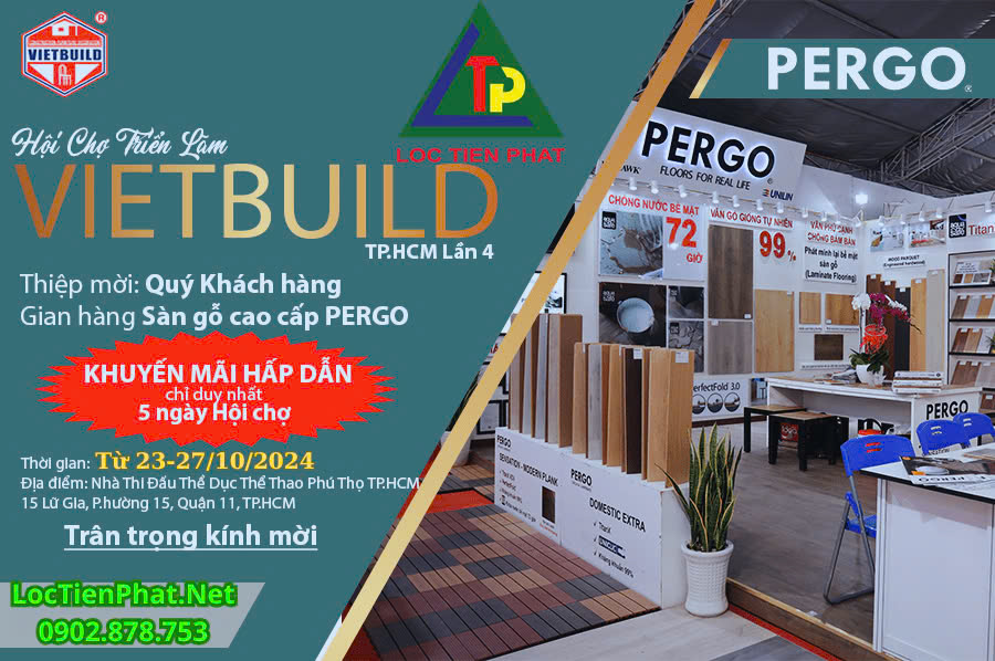 LỘC TIẾN PHÁT Góp Mặt Tại VietBuild TP.HCM Lần 4 Năm 2024: Giới Thiệu Các Sản Phẩm Mới 2025