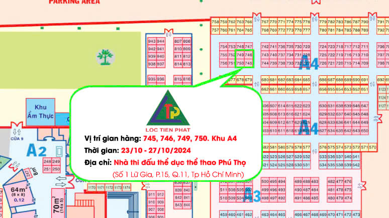 LỘC TIẾN PHÁT Góp Mặt Tại VietBuild TP.HCM Lần 4 Năm 2024: Giới Thiệu Các Sản Phẩm Mới 2025